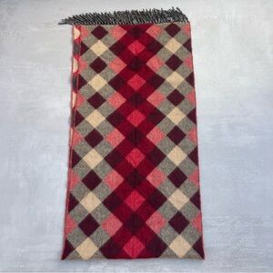 Cashmere Checkered Scarf